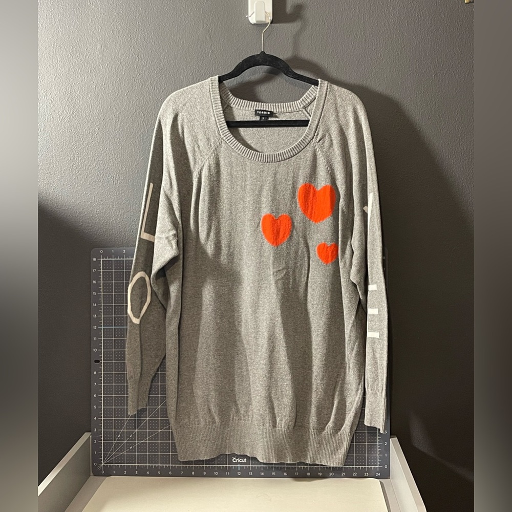 Torrid LOVE Sweater